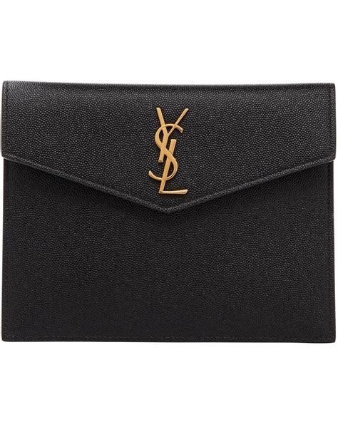 ysl clutch uptown pouch|ysl uptown pouch sale.